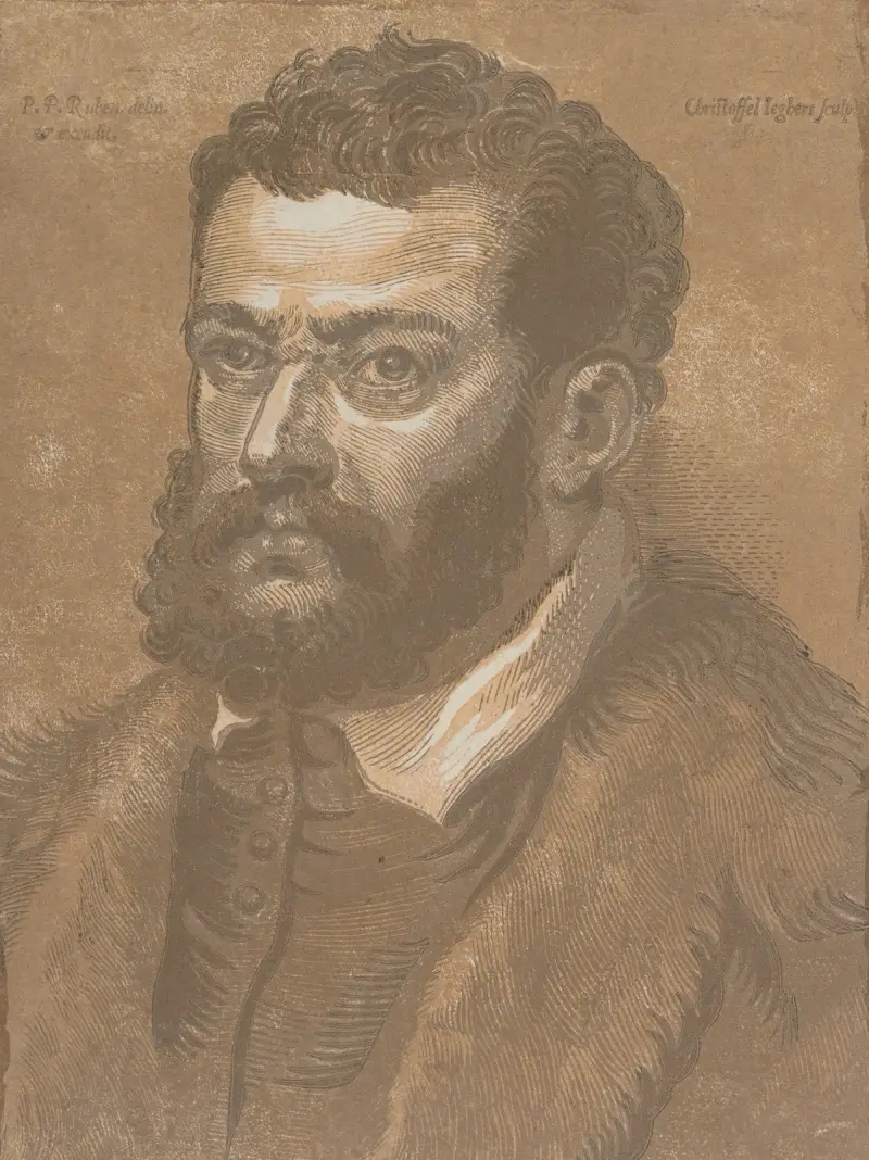 Portrait of a Man av Peter Paul Rubens