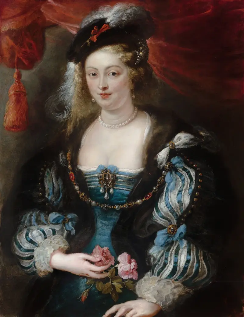 Portrait of a Young Woman, 1620 – nr 1 av Peter Paul Rubens