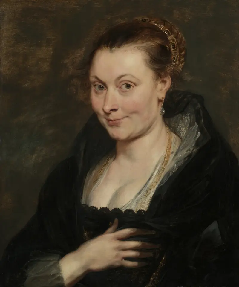 Portrait of Isabella Brant av Peter Paul Rubens