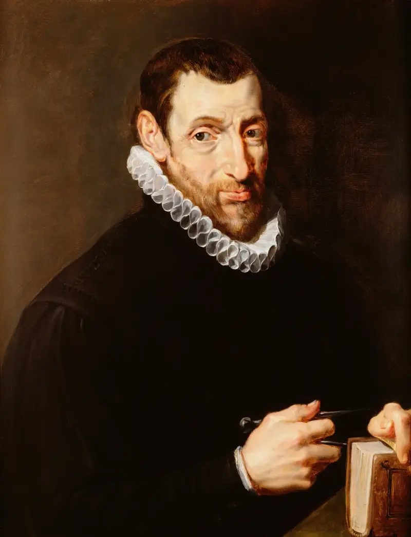 Portret van Christoffel Plantin av Peter Paul Rubens