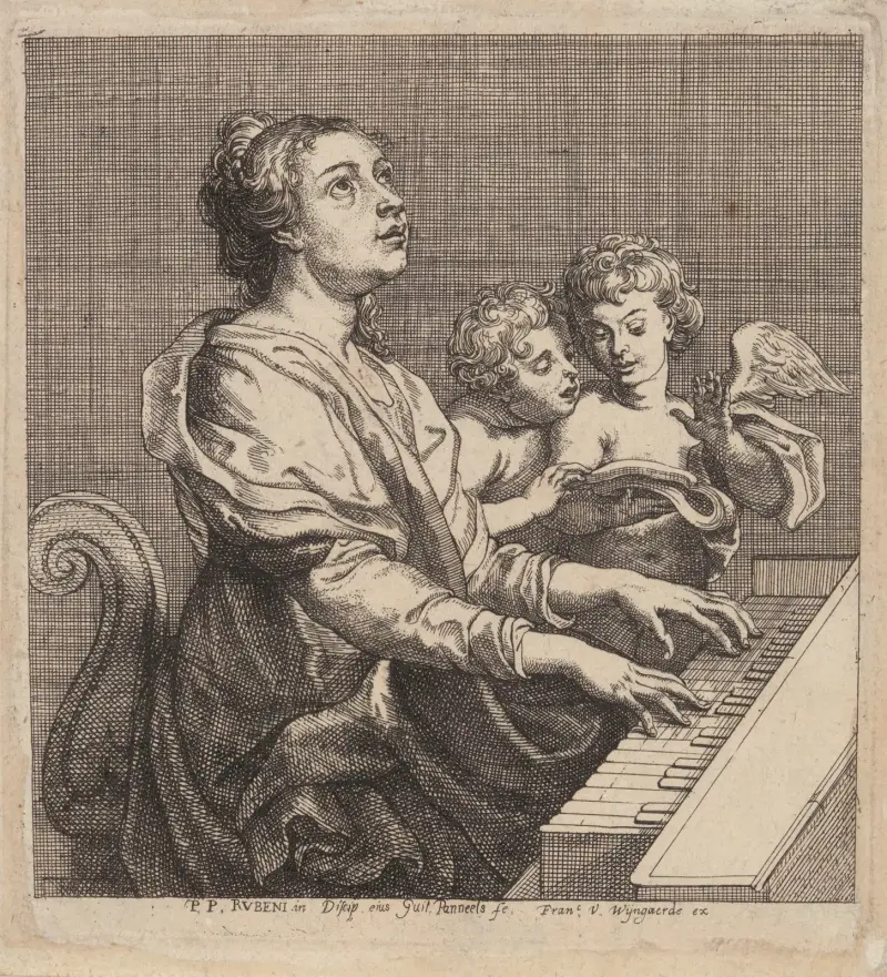 Die heilige Cäcilia von Peter Paul Rubens