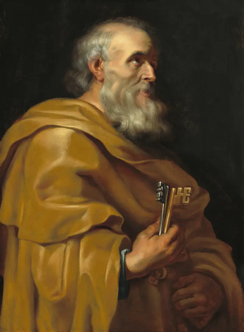 Der heilige Petrus von Peter Paul Rubens