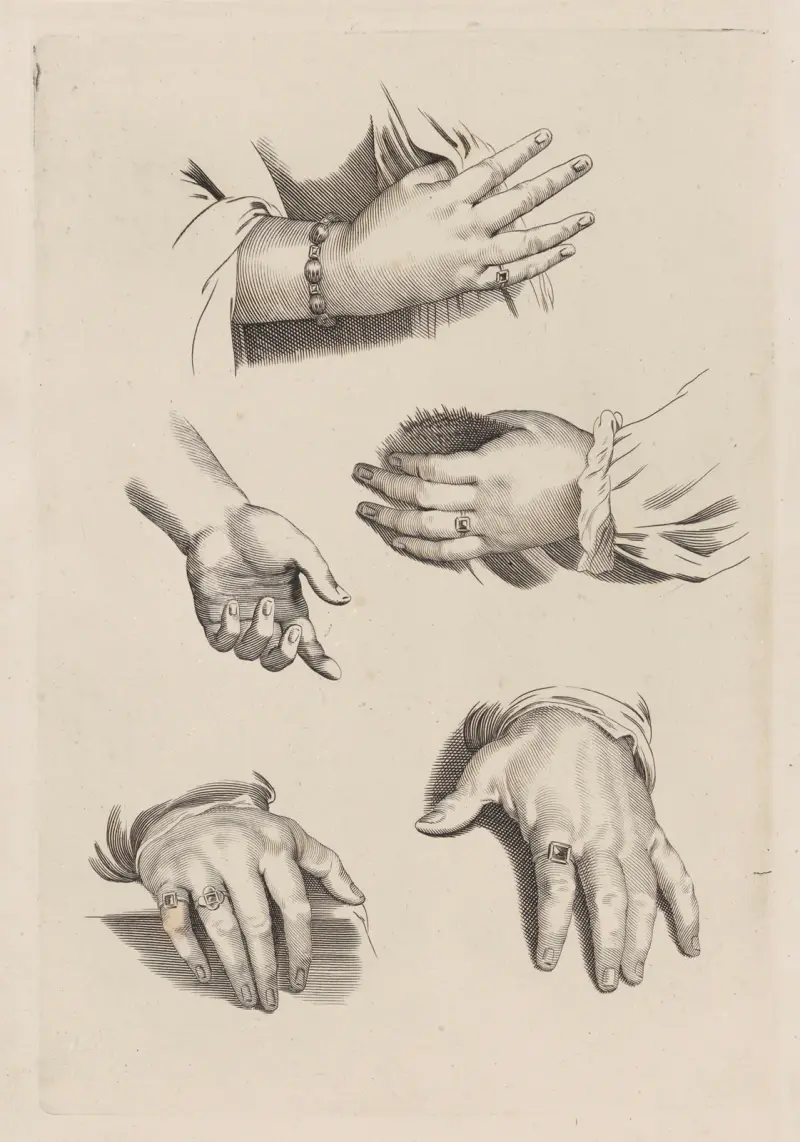 Studie der Hände von Peter Paul Rubens