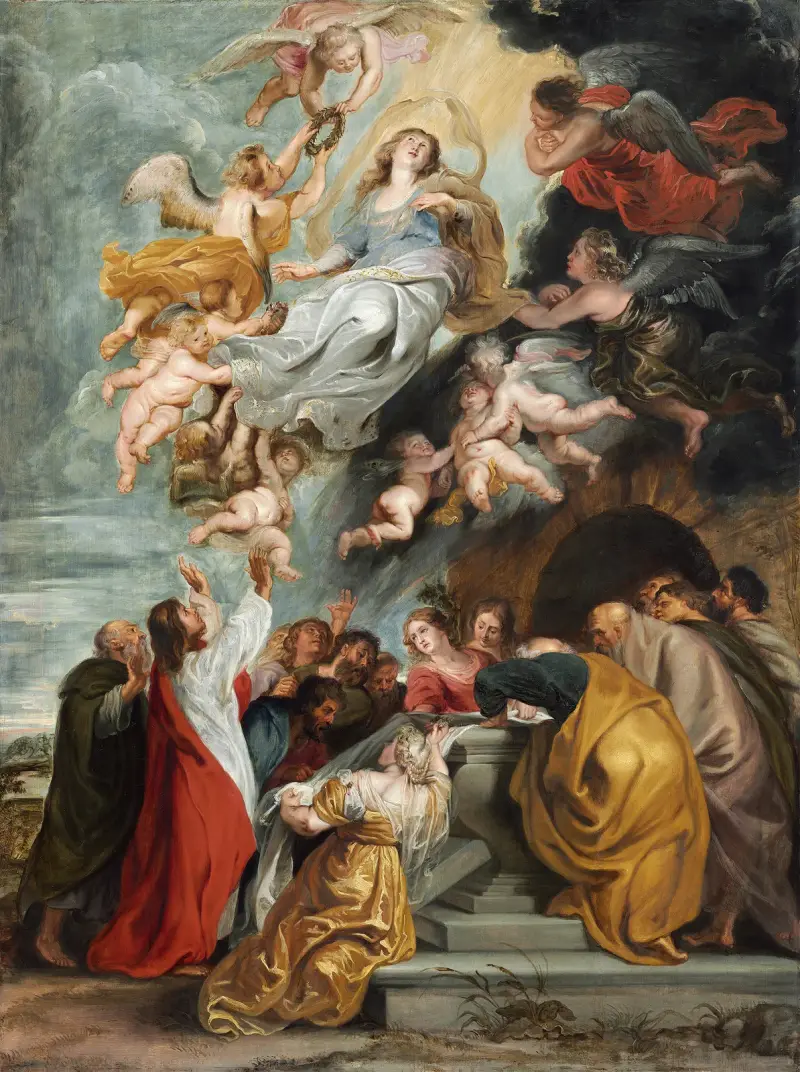 The Assumption of the Virgin (probably mid 1620s) – nr 1 av Peter Paul Rubens