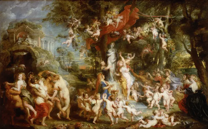 The Feast of Venus av Peter Paul Rubens