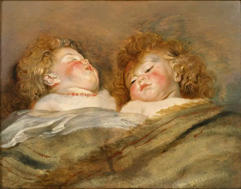 Dvě spící děti, Peter Paul Rubens