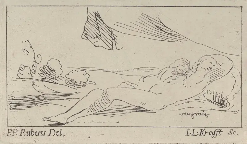 Venus und Cupido, Nr. 1 von Peter Paul Rubens