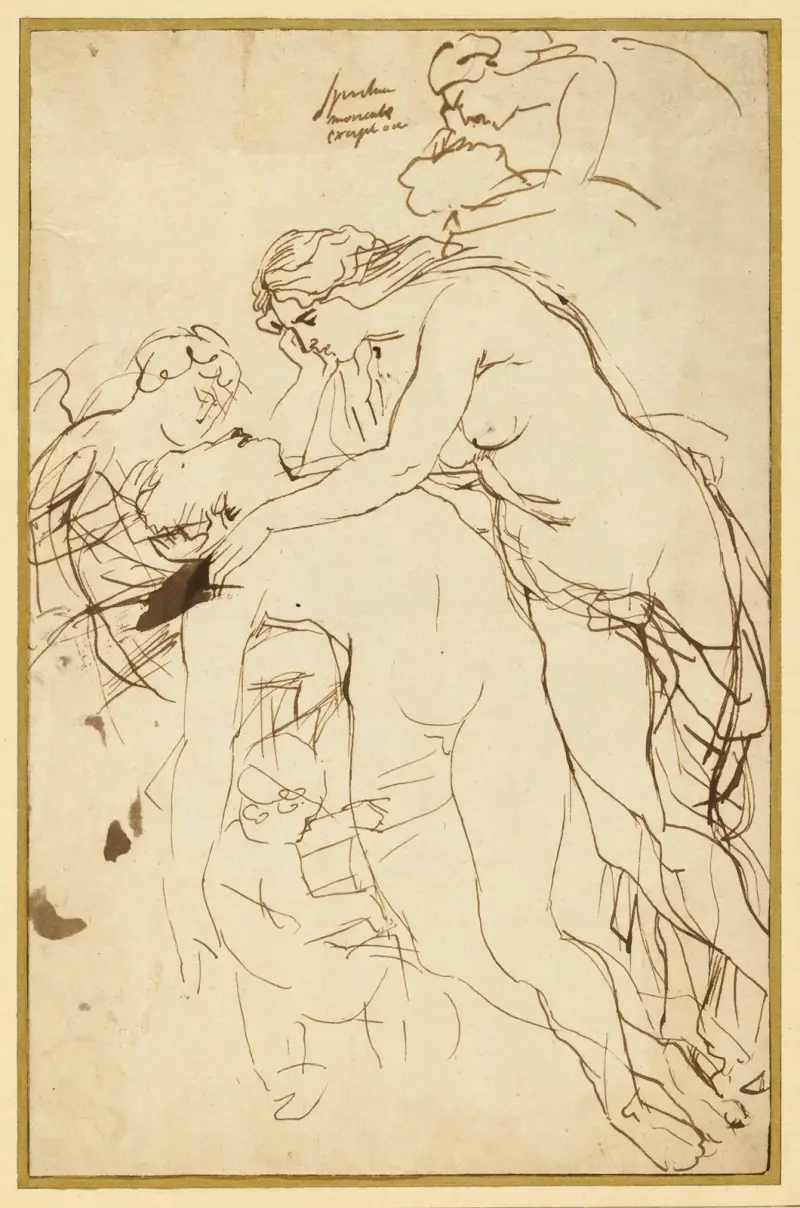 Venus trauert um Adonis von Peter Paul Rubens