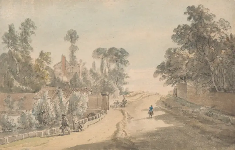 Bayswater – London von Paul Sandby