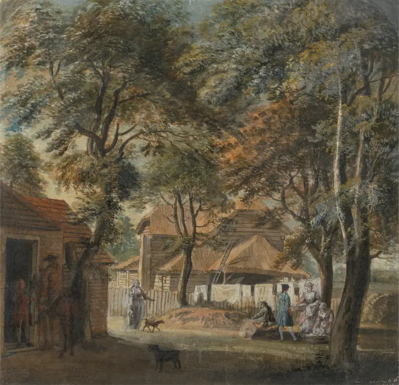 Halfway House, Sadler’s Wells von Paul Sandby