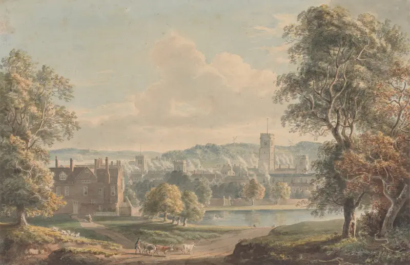 Ipswich från Christchurch Mansion av Paul Sandby