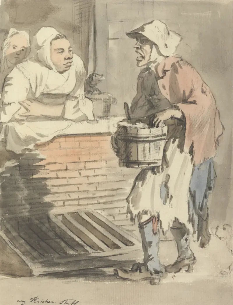 London Cries; ‘Any Kitchen Stuff’ av Paul Sandby