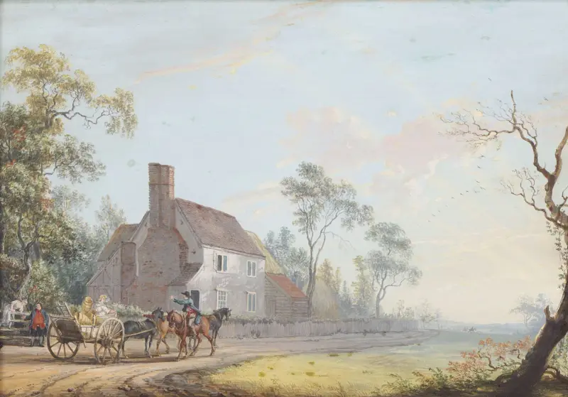 Poranek, Paul Sandby