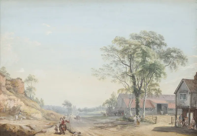 Middag av Paul Sandby