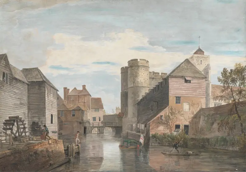 The Westgate, Canterbury av Paul Sandby