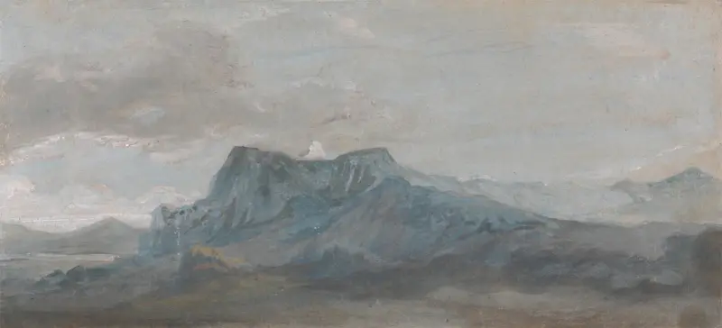 Walisische Bergstudie von Paul Sandby