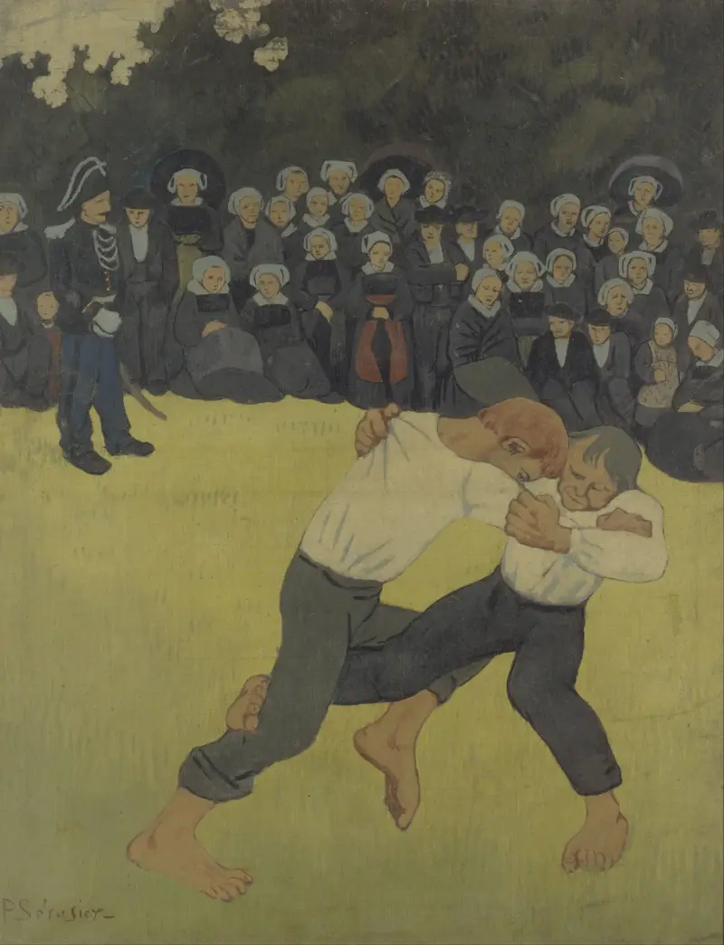 Zapasy bretońskie, Paul Sérusier
