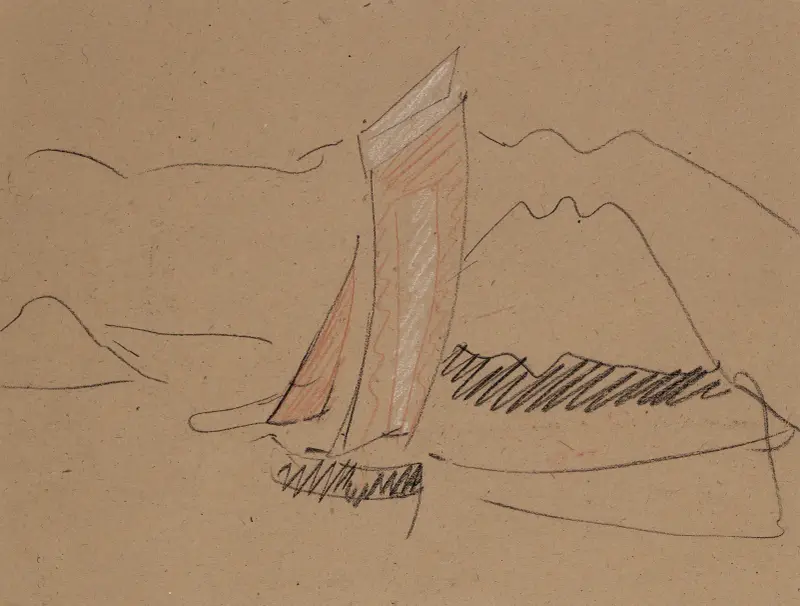 Studie eines Sardinenfischers von Paul Sérusier