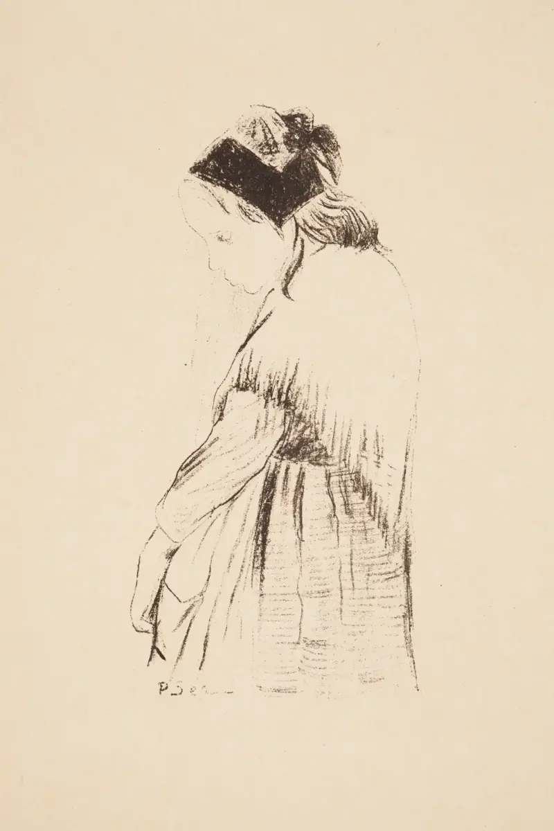 Junge Bretonin von Paul Sérusier