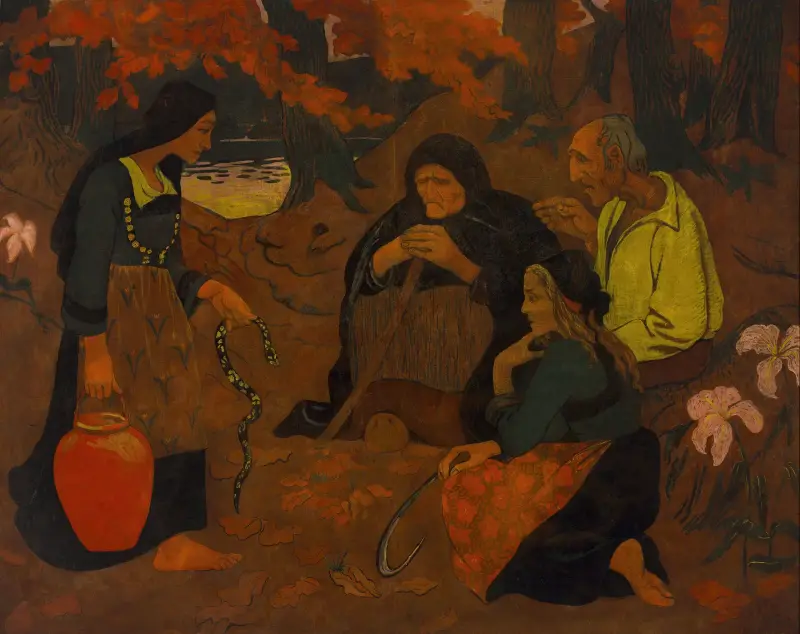 Jedlíci hadů (Les mangeurs des serpents), Paul Sérusier