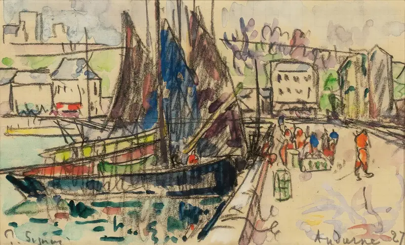 Audierne von Paul Signac