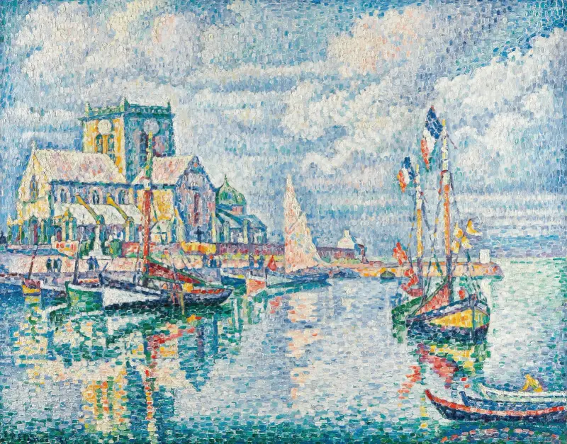 Barfleur von Paul Signac