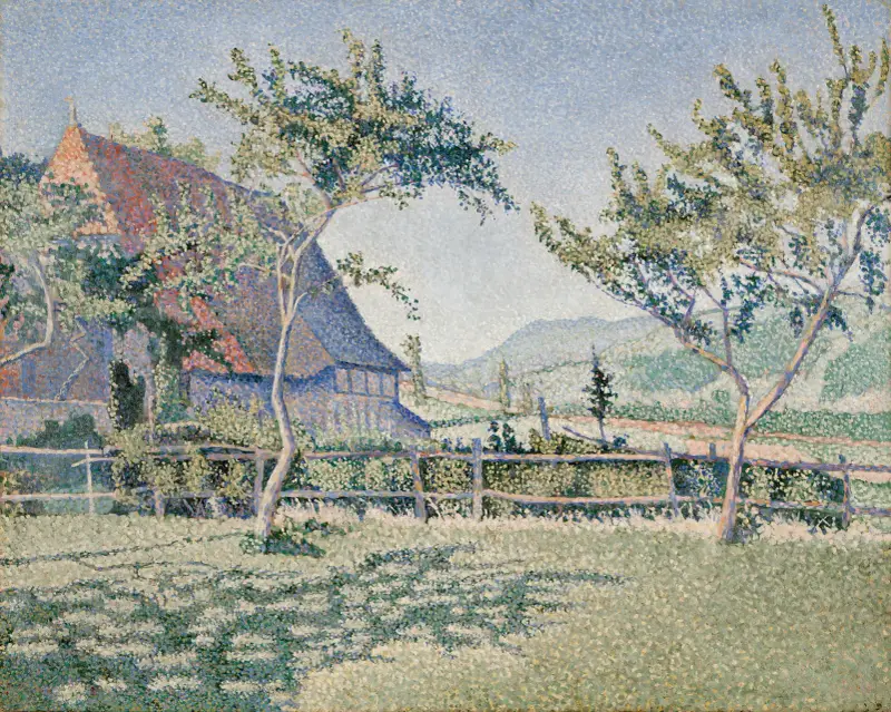 Comblat-le-Château, the Meadow (Le Pré) av Paul Signac