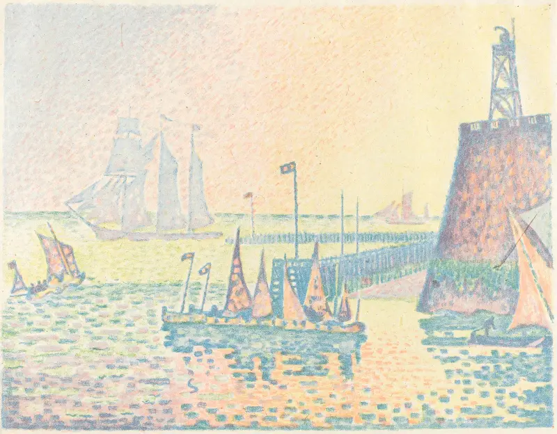 Večer (Le soir), Paul Signac