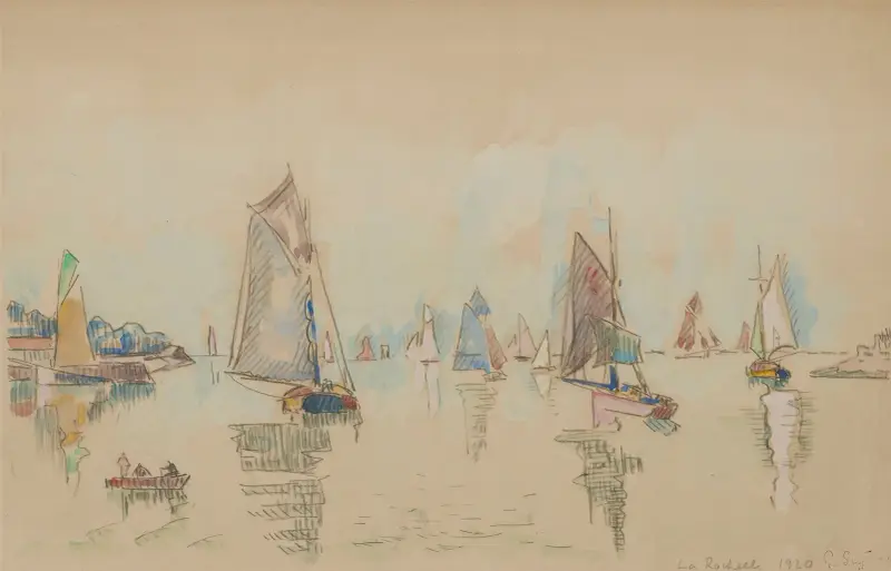 La Rochelle von Paul Signac