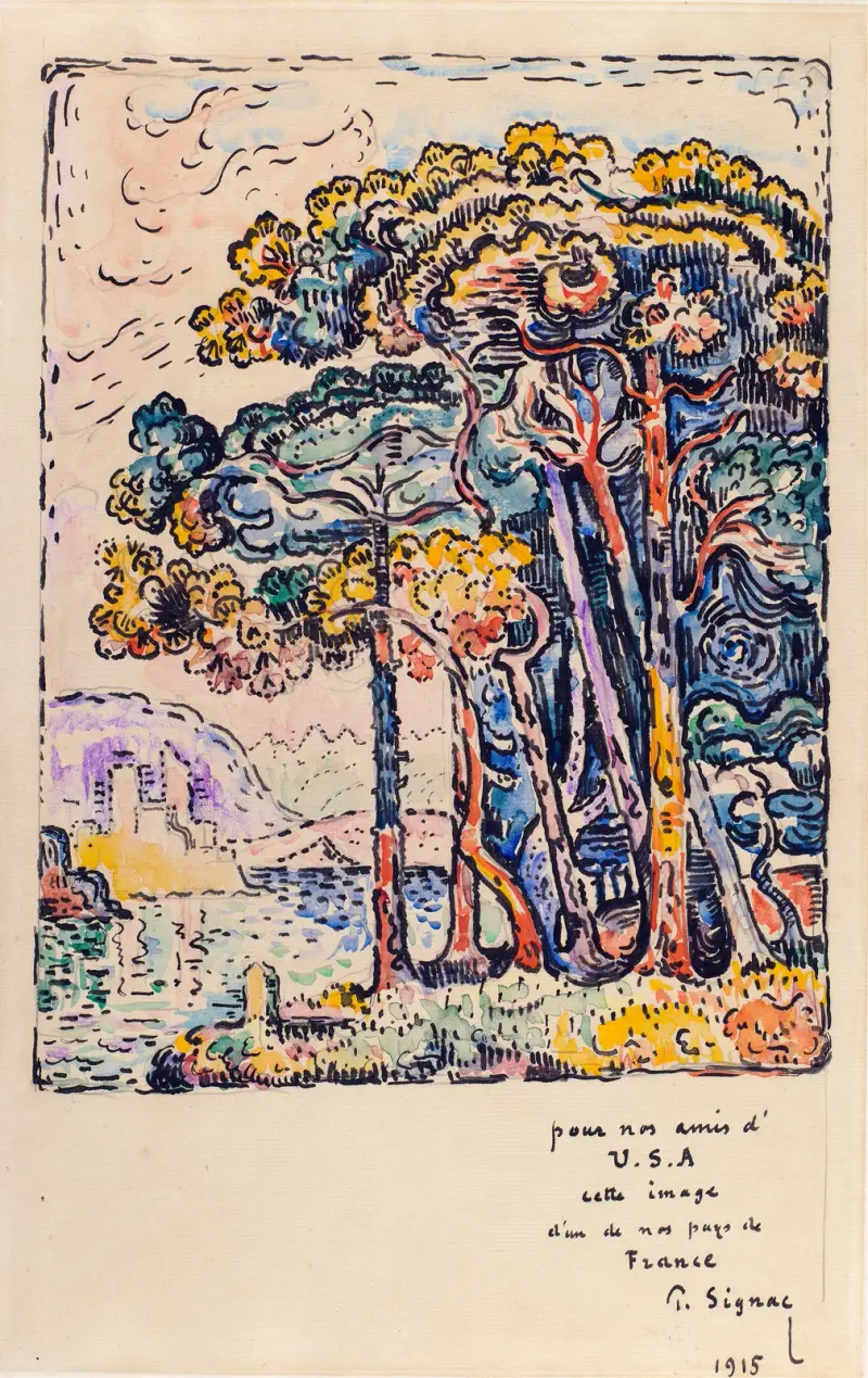 Landschaft von Paul Signac