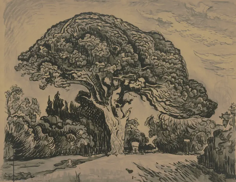 Le Pin Bertaud von Paul Signac
