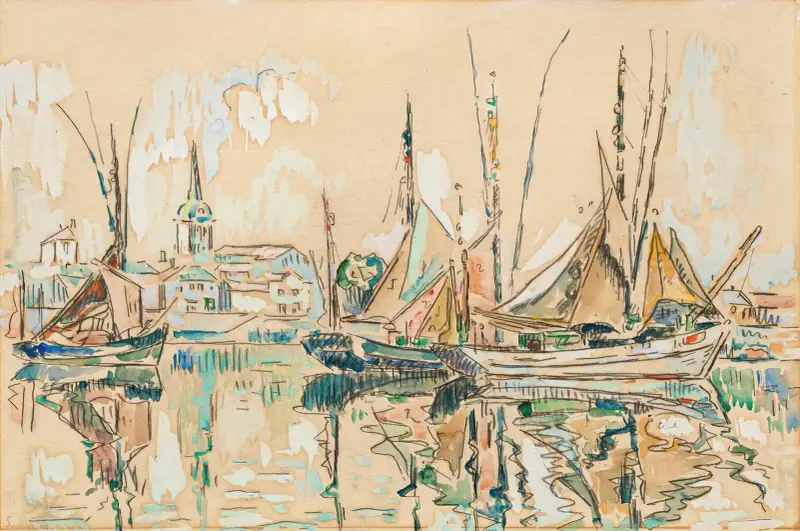Les Sables-d’Olonne, 1929 – Nr. 2 von Paul Signac