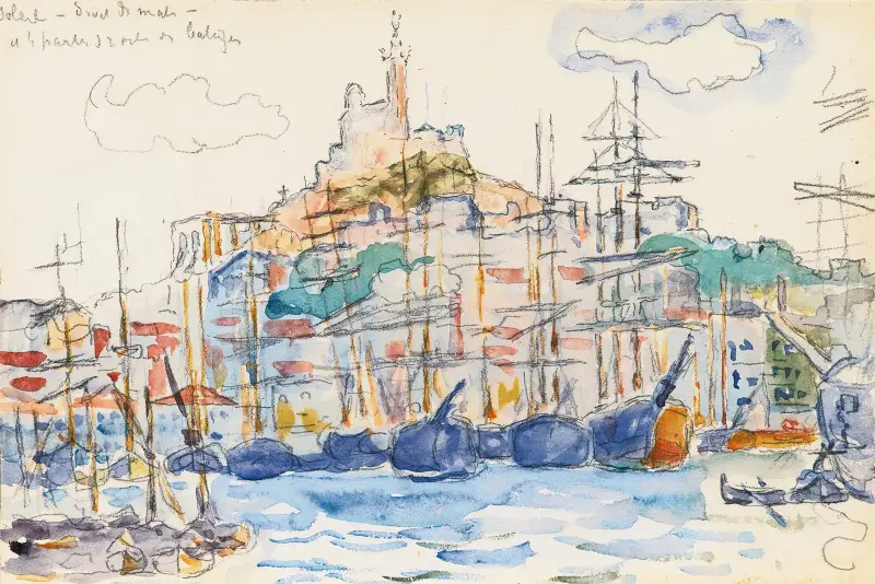 Marseille, 1898 von Paul Signac