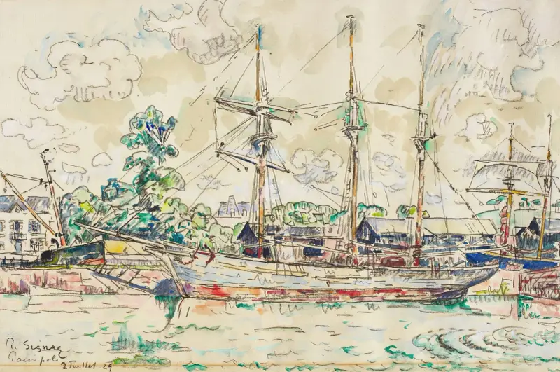 Paimpol, 1929 von Paul Signac
