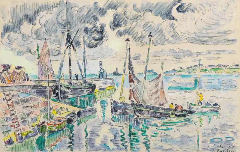 Port-Louis, 1921 von Paul Signac