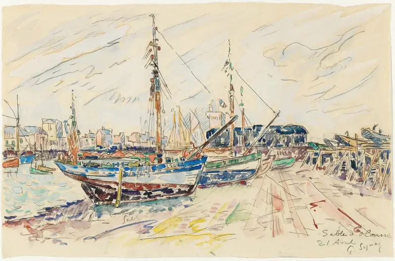 Sables d’Olonne, Paul Signac