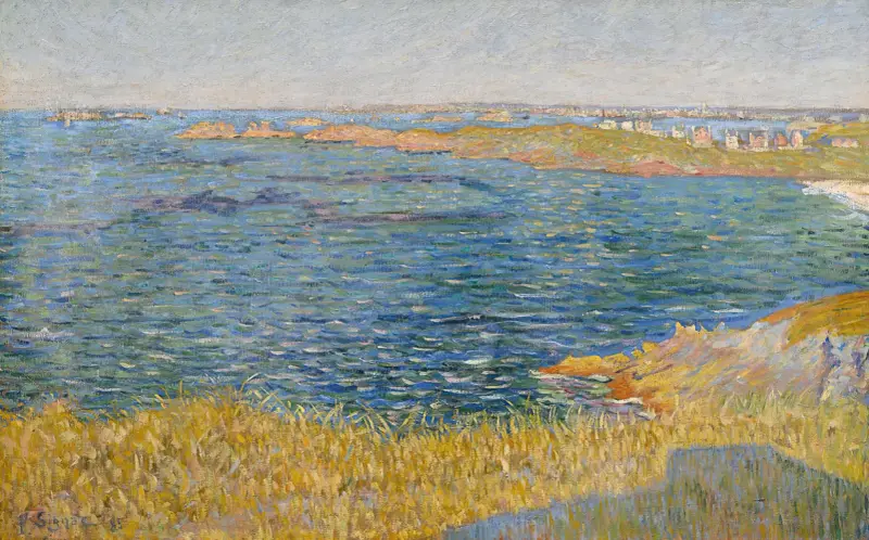 Saint-Briac. La Pomelière av Paul Signac
