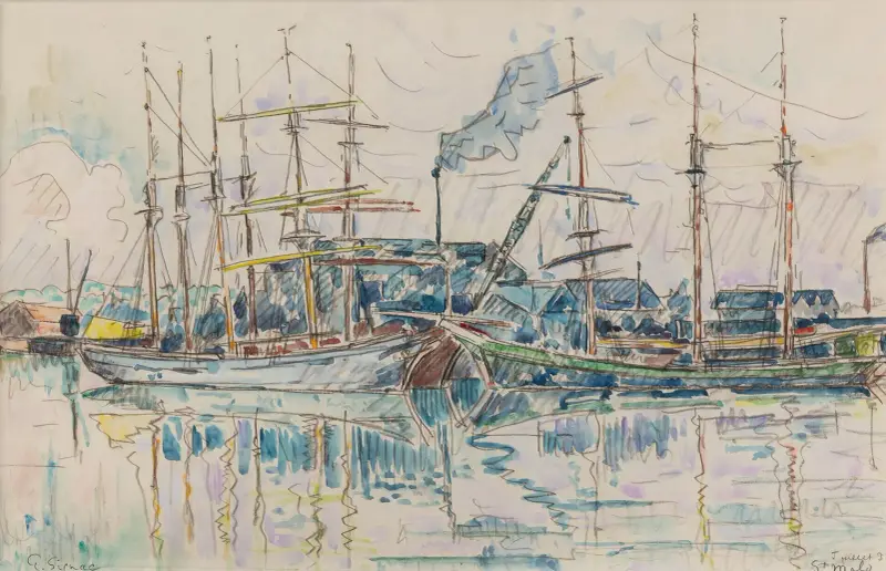 Saint-Malo von Paul Signac