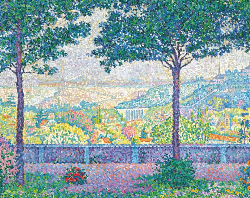 Terrasse de Meudon von Paul Signac