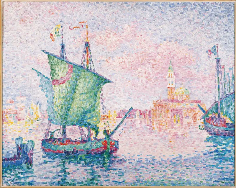 Venice, The Pink Cloud, 1909 av Paul Signac