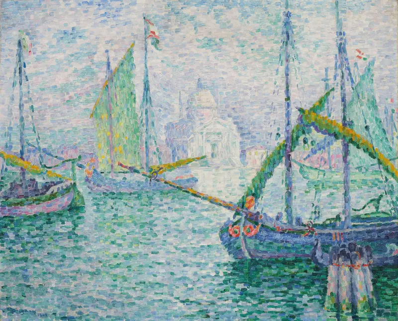 Venise. Le Rédempteur av Paul Signac