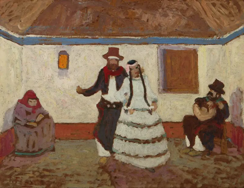 Tanz auf einer Ranch von Pedro Figari