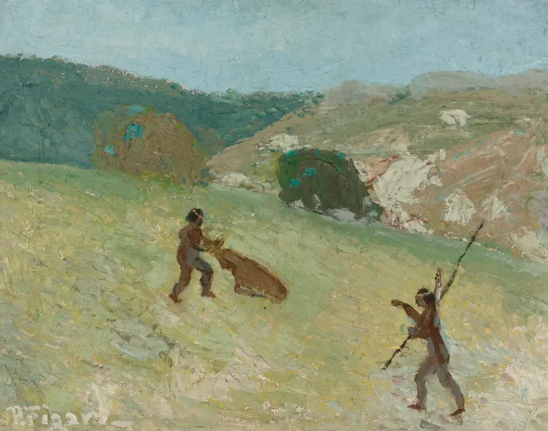 Caza, – Nr. 2, Pedro Figari
