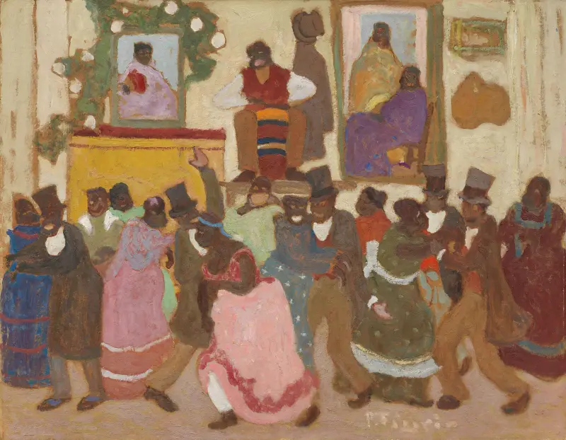 Tańczący ludzie, Pedro Figari