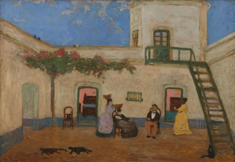 El Patio o Patio Unitario (from 1880 until 1938) av Pedro Figari
