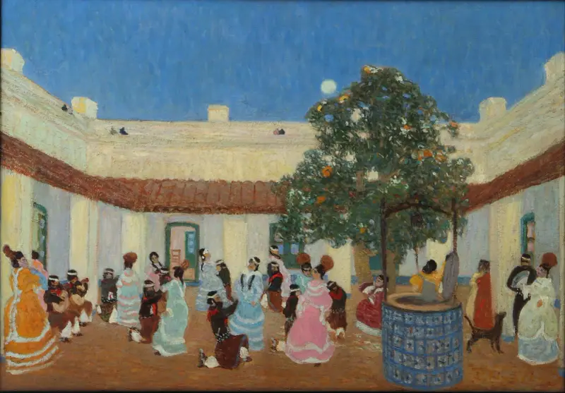 Patio von Pedro Figari
