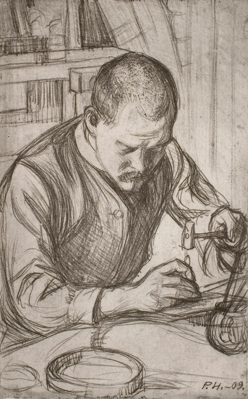 Arttu Kupferprägung von Pekka Halonen