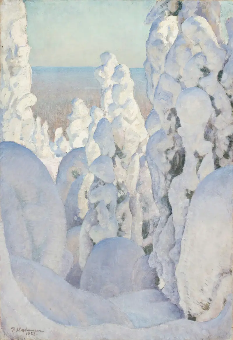 Winterlandschaft, Kinahmi von Pekka Halonen