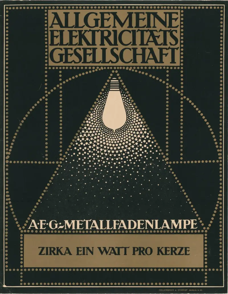 Allgemeine Elektricitäts-Gesellschaft AEG av Peter Behrens