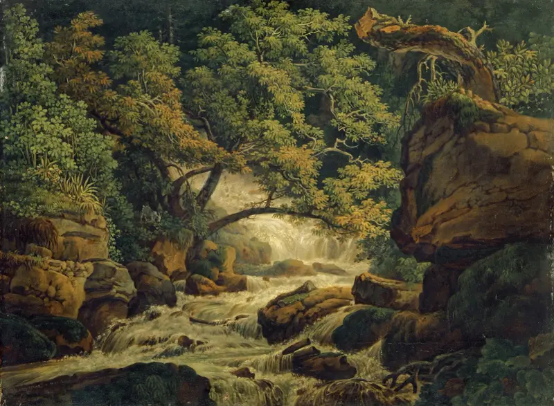 Vodopád Chesant (Vodopád Birs), Peter Birmann